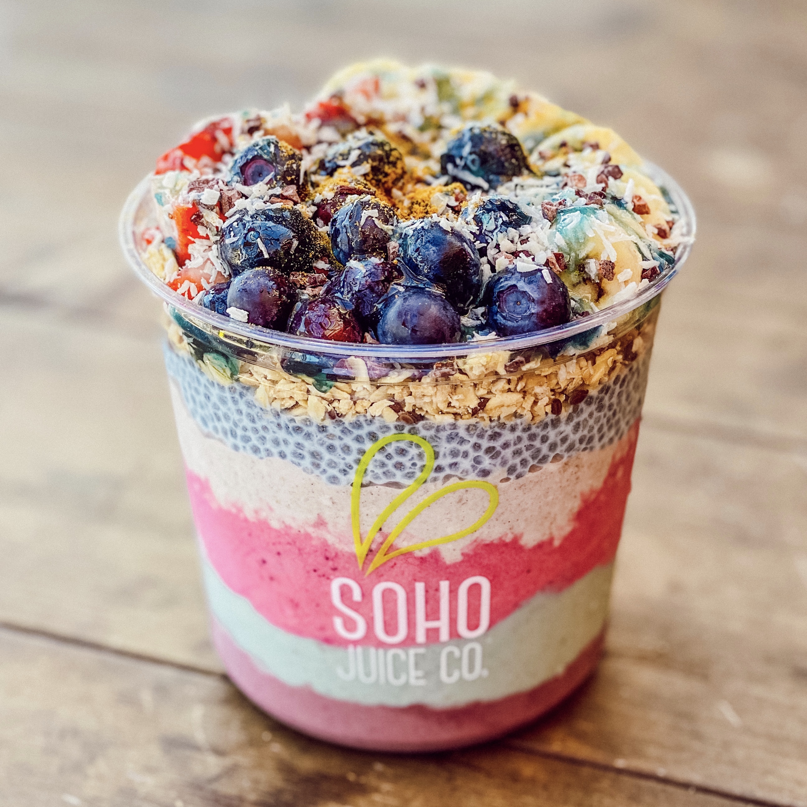 SOHO Juice Contactless delivery, curbside, and takeout available.